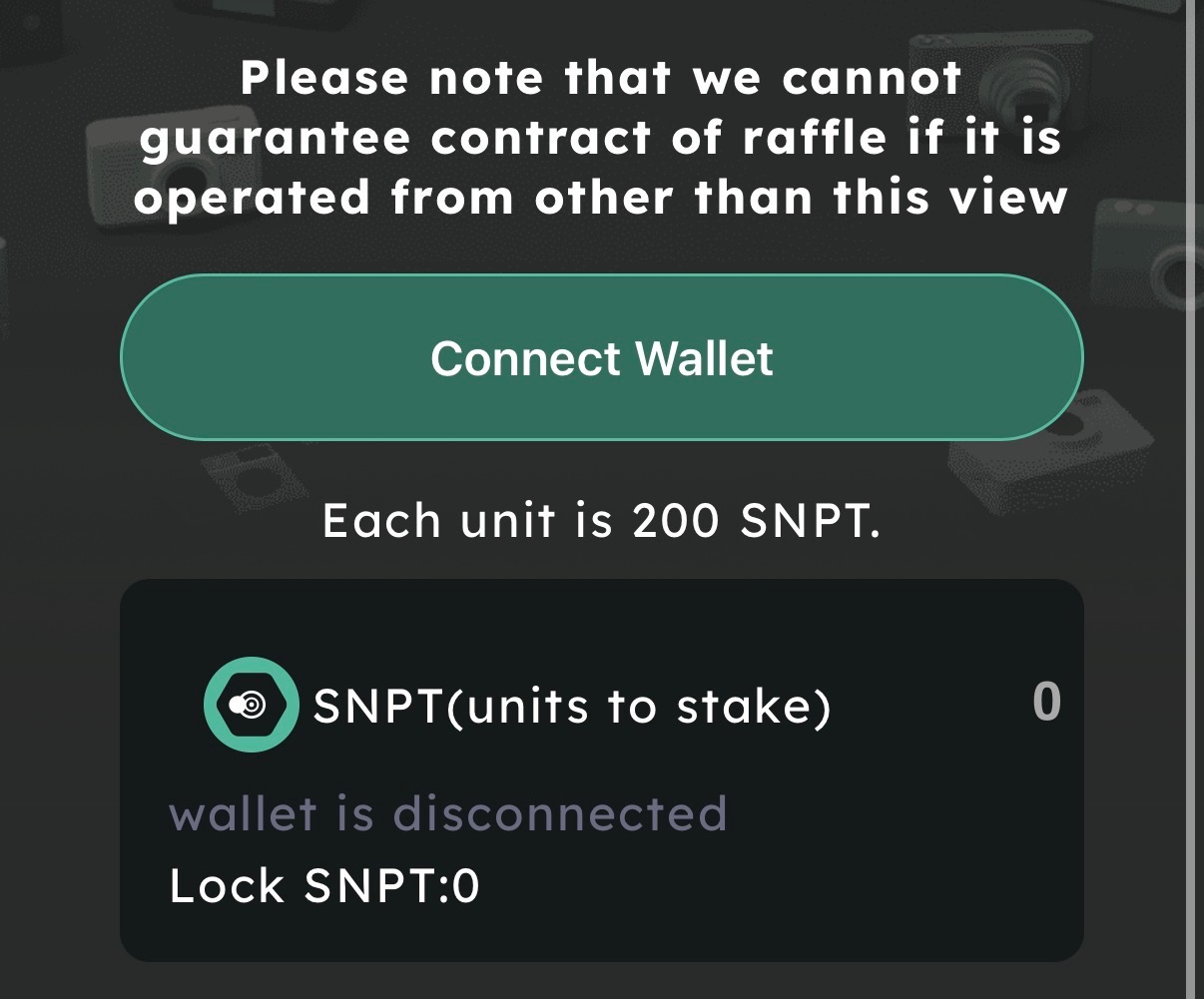 ラッフル（抽選）